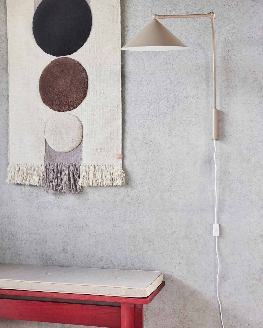 Kasa - Lampada da parete, bianco