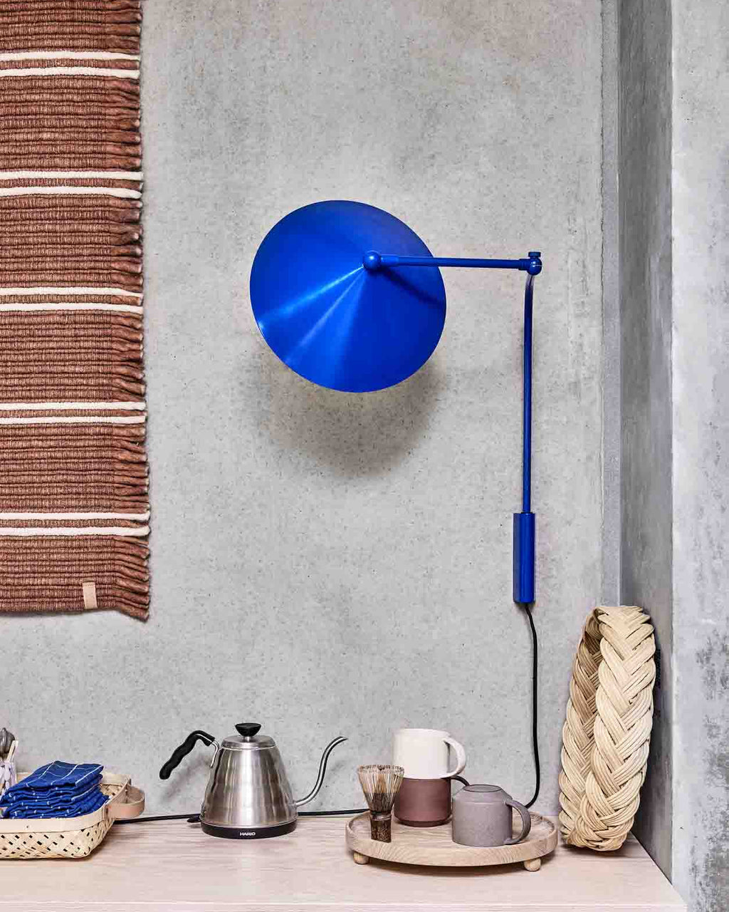 Kasa - Lampada da parete, blu