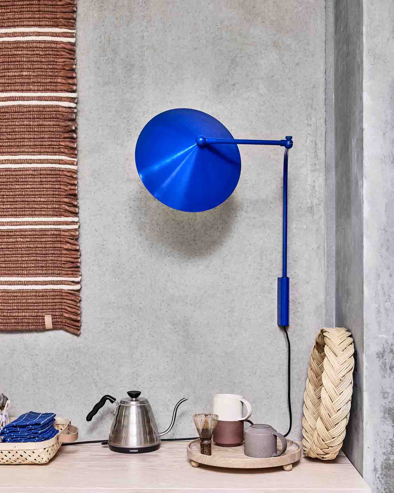 Kasa - Lampada da parete, blu