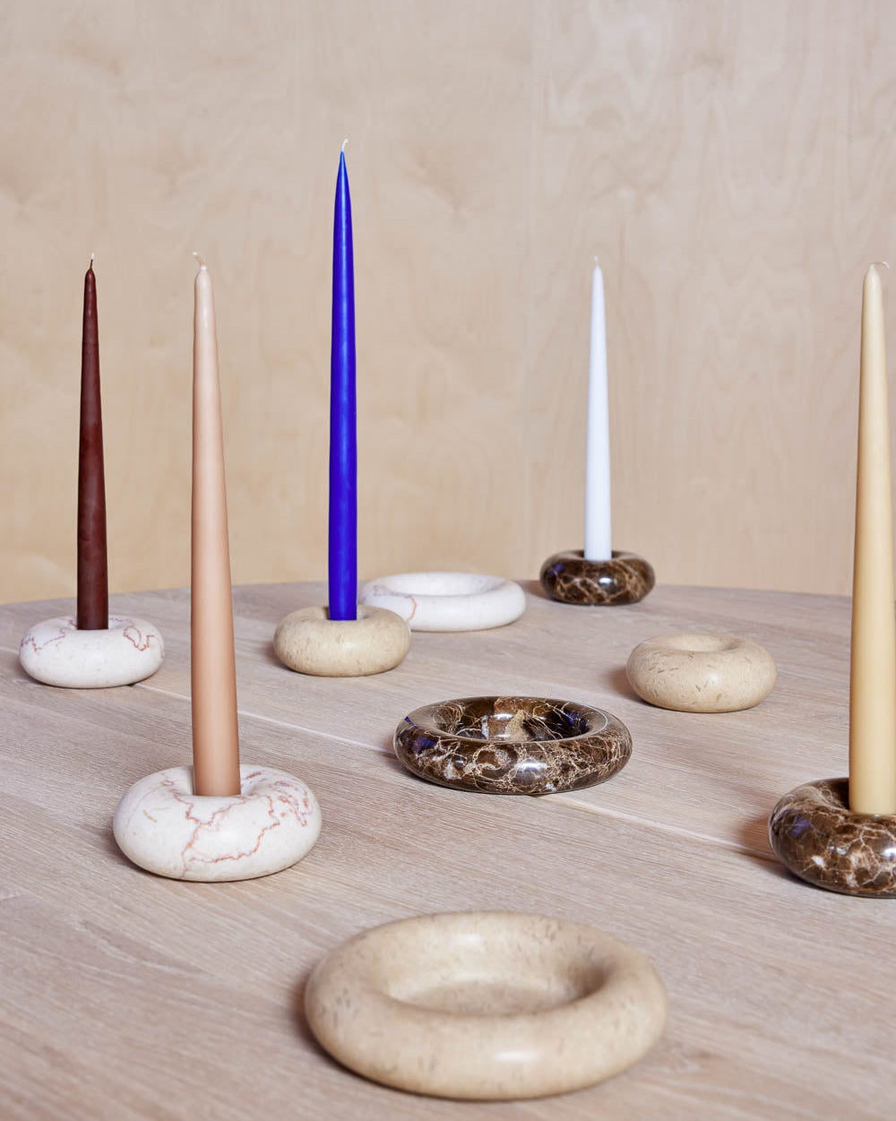 Savi - Portacandele in marmo - piccolo