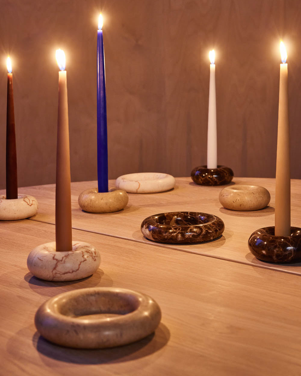 Savi - Portacandele in marmo - piccolo