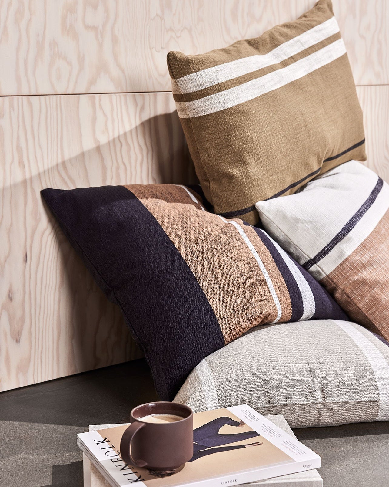 Sofuto - Fodera per cuscino a righe