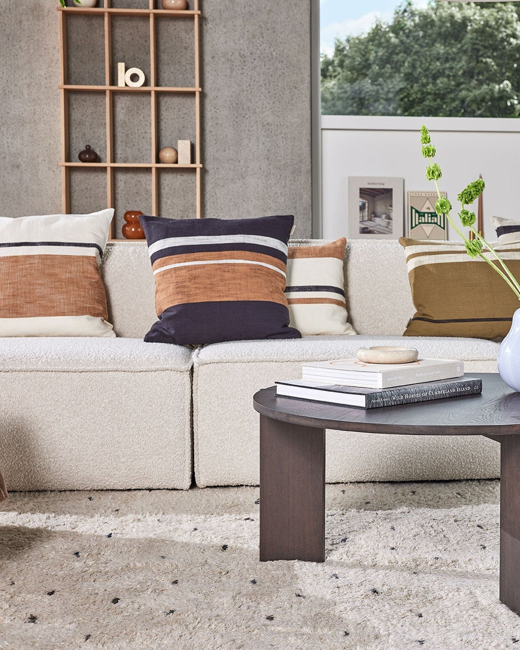 Sofuto - Fodera per cuscino a righe