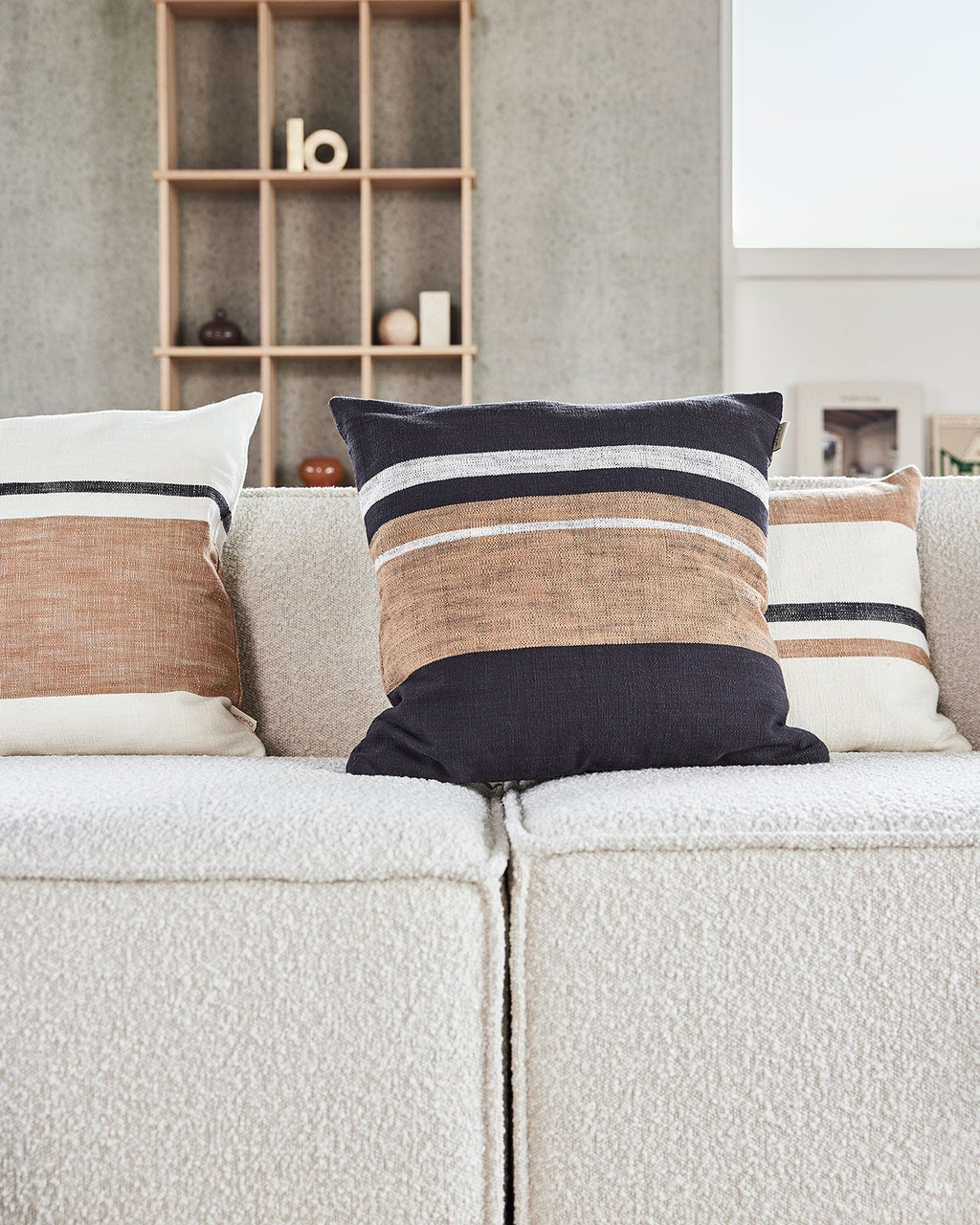 Sofuto - Fodera per cuscino a righe