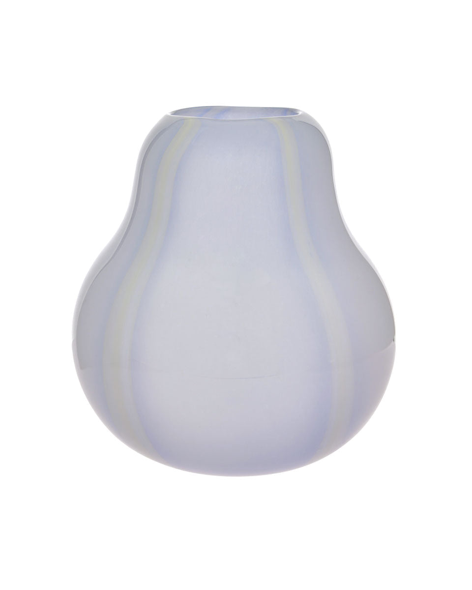 Kojo - vaso in vetro soffiato glicine, grande
