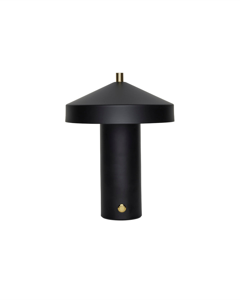 Hatto - Lampada da tavolo LED, nera
