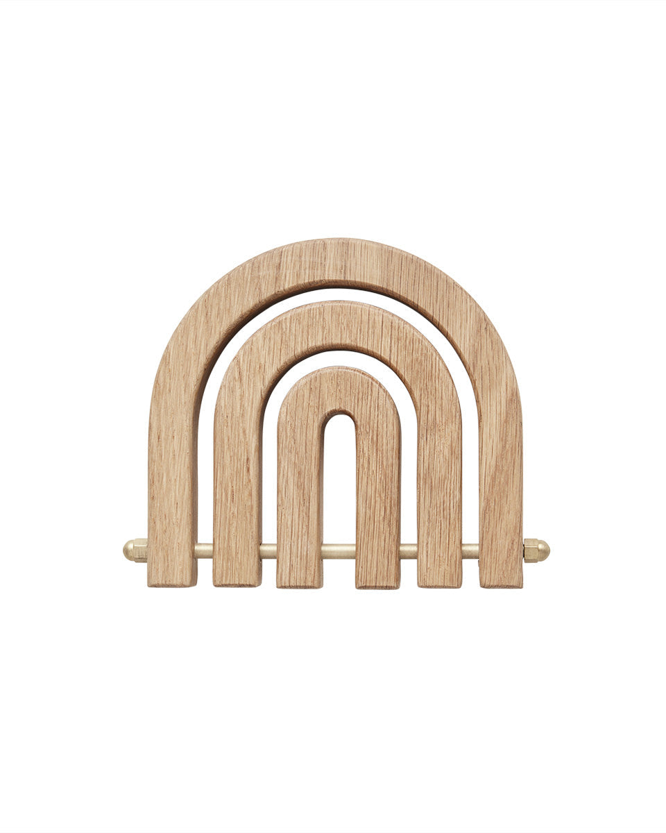 Rainbow- Sottopentola in legno