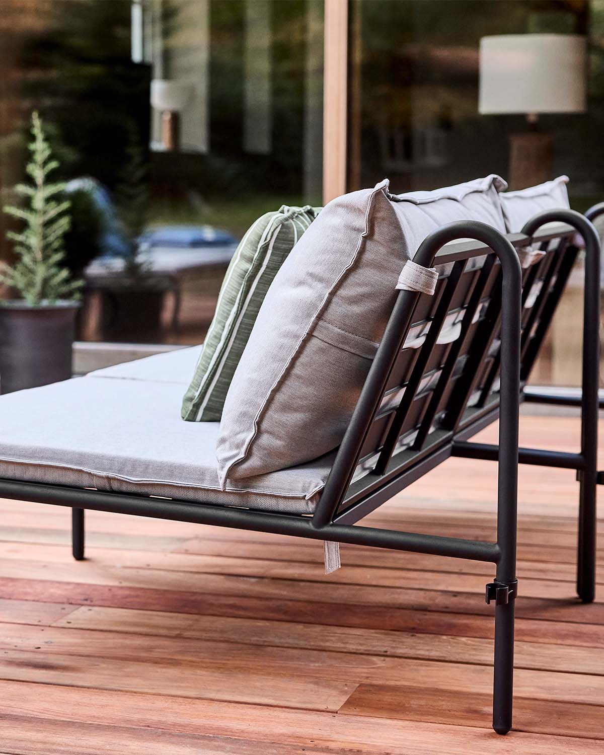 Kyoto - cuscino da esterno verde