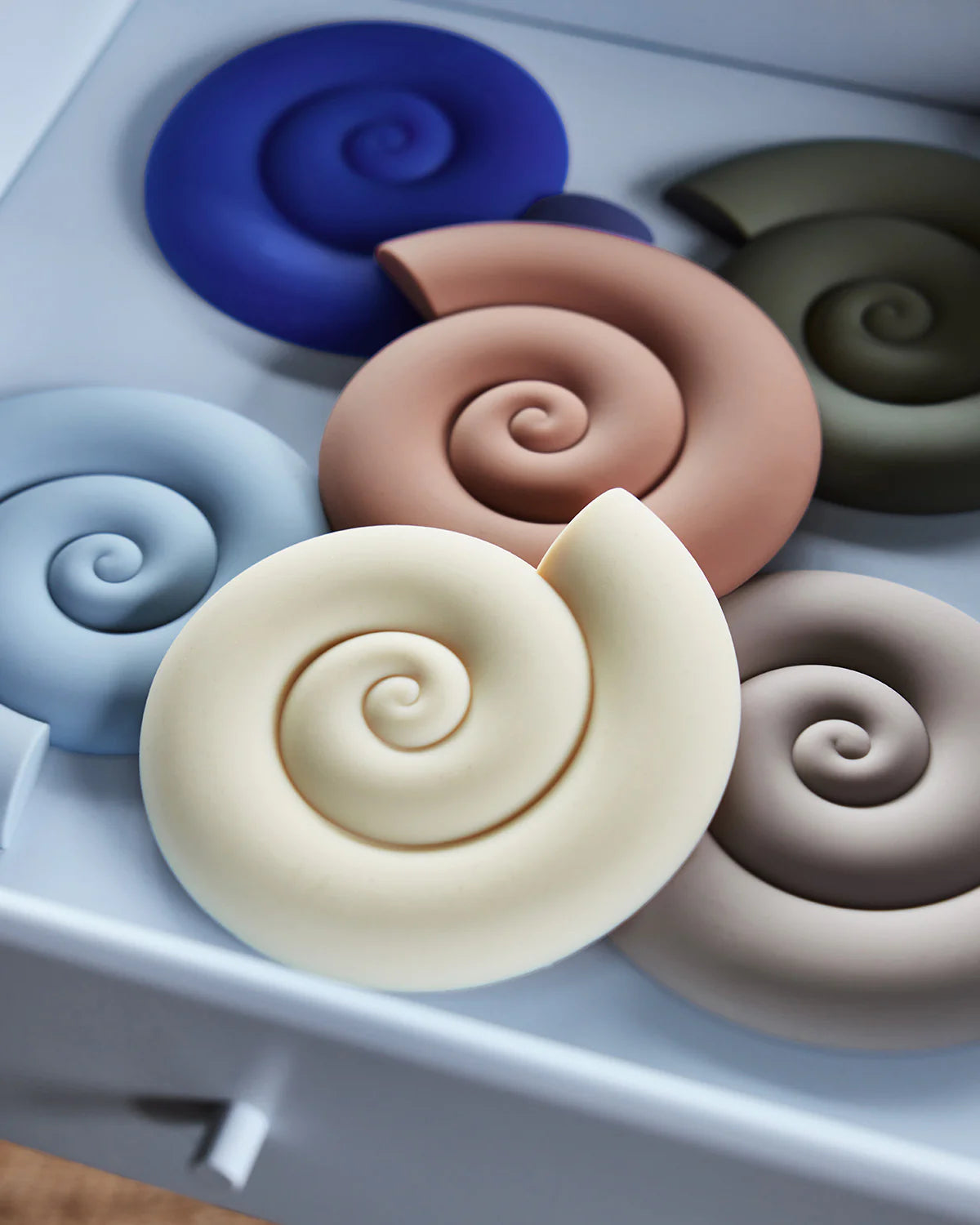 Nautilus - Sottopentola in silicone, terracotta