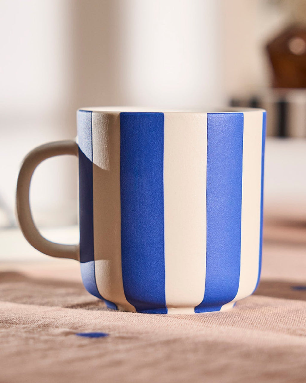 Toppu -  tazza a righe blu