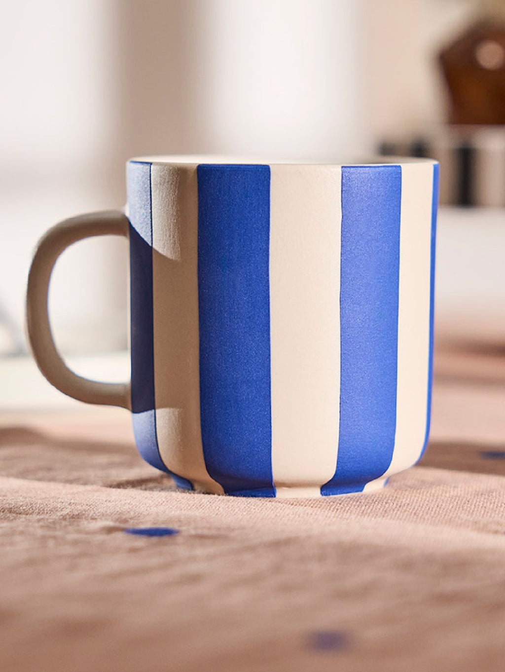 Toppu -  tazza a righe blu