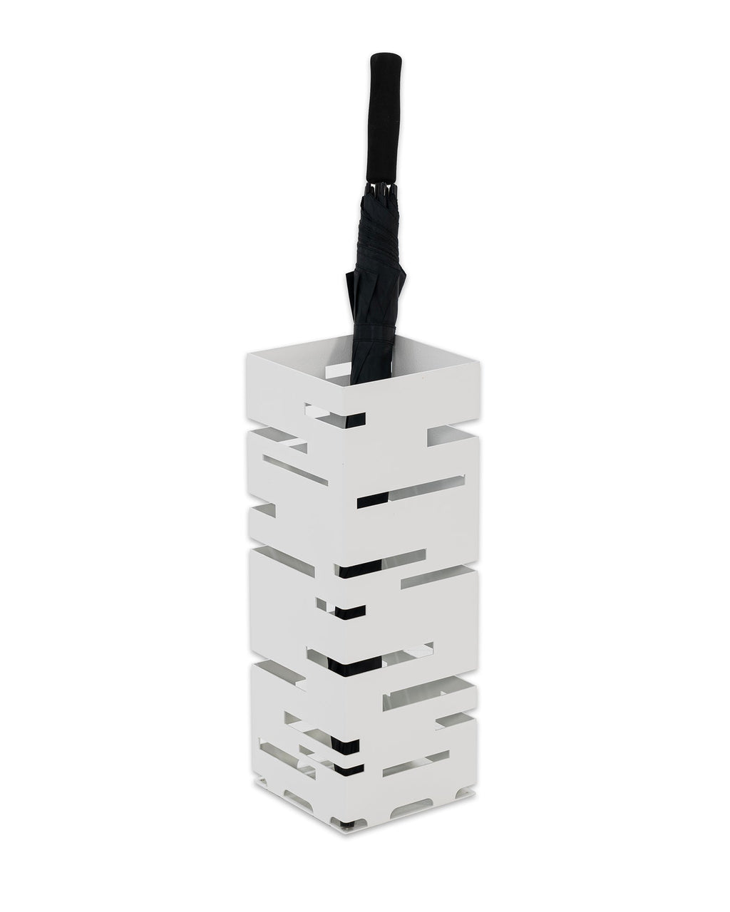 Modern - portaombrelli bianco in acciaio