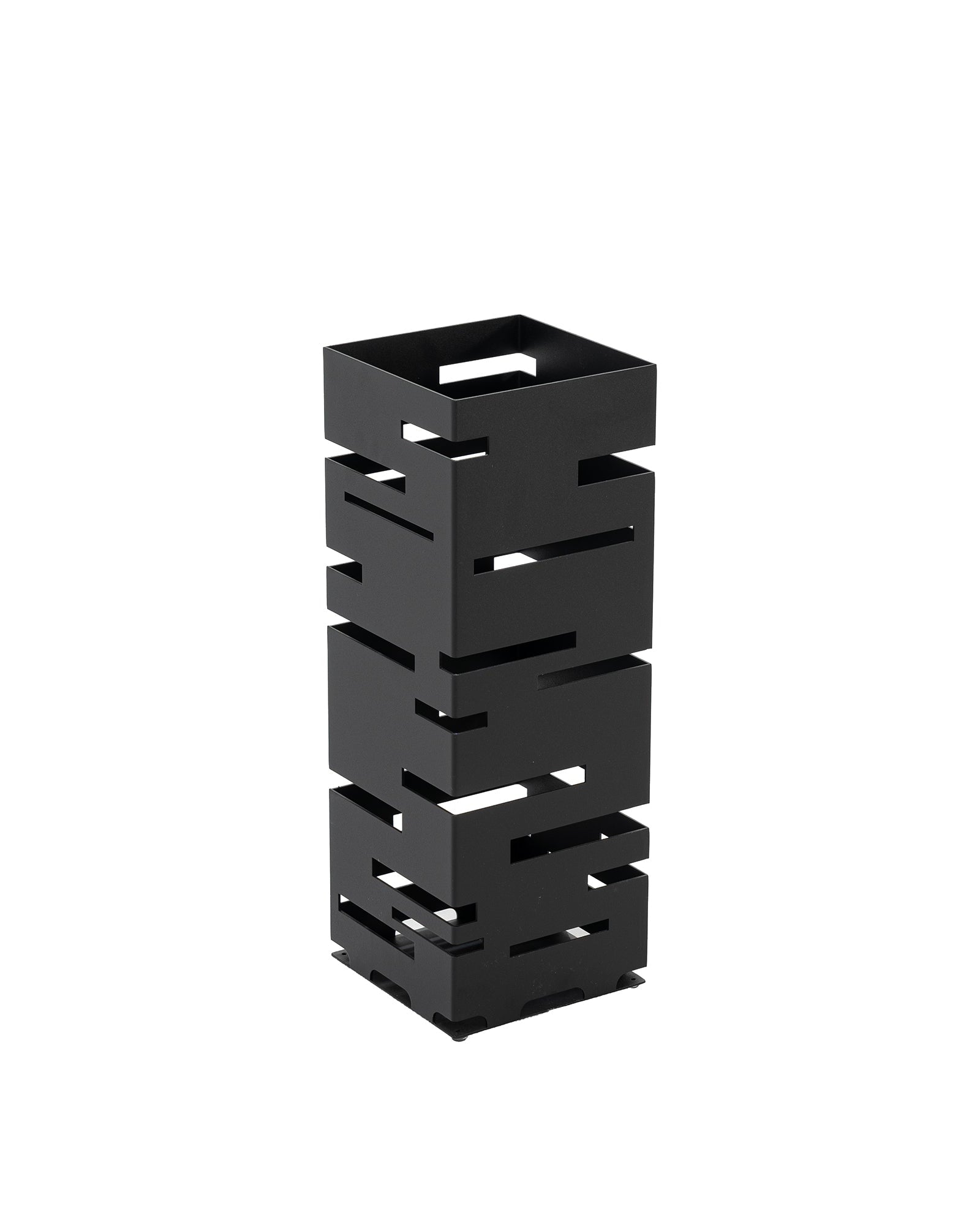 Modern - portaombrelli nero in acciaio