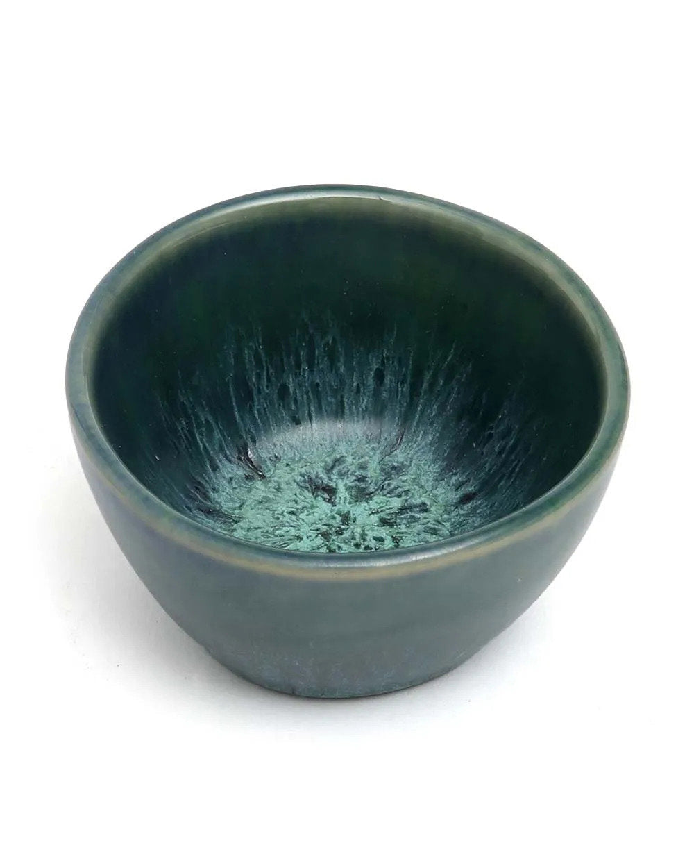 The Aqua - Ciotola per salsa in ceramica portoghese acquamarina