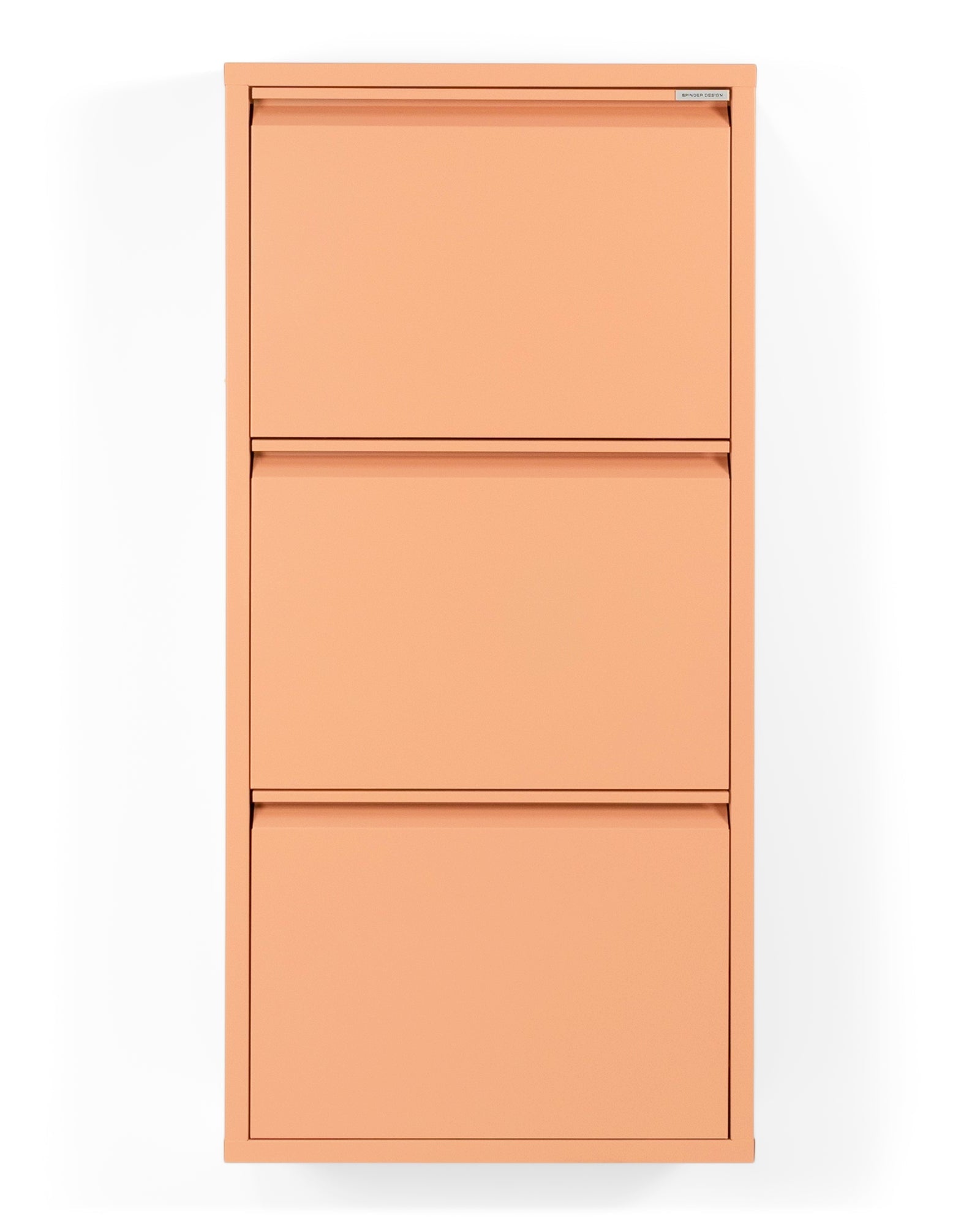 Billy 3 - Scarpiera in acciaio, rosso terracotta