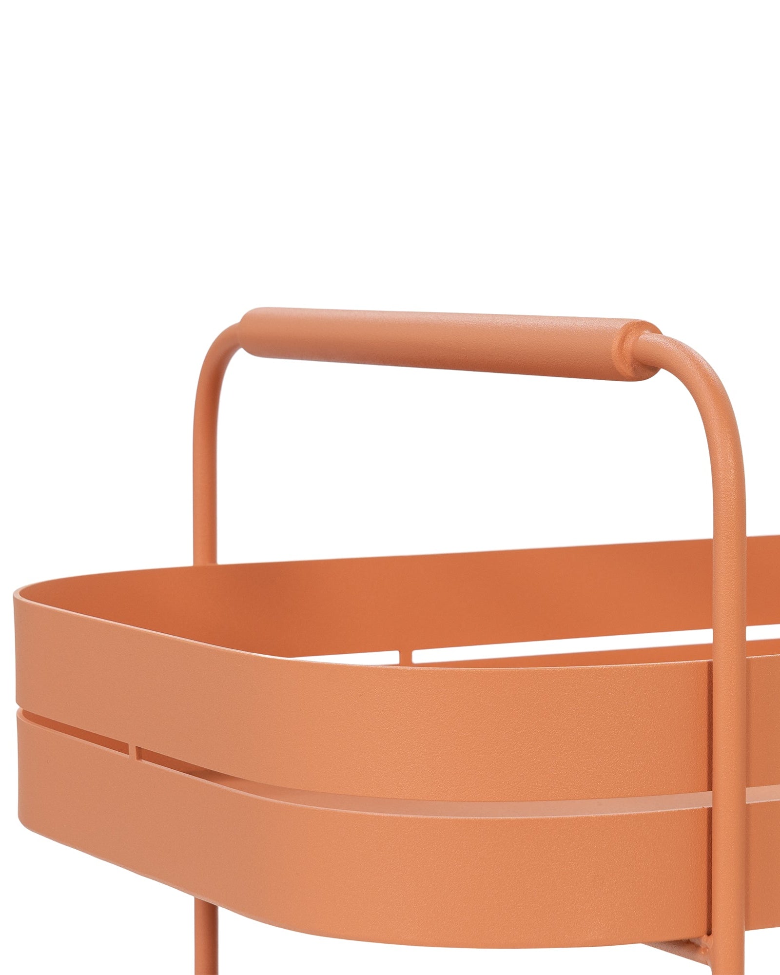 Gin e trolley - carrello bar in metallo color terracotta
