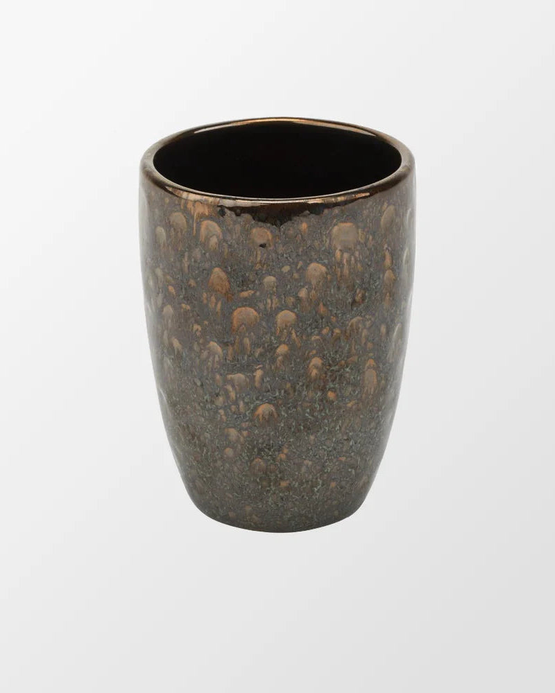 Ugo - Bicchiere porta spazzolini vintage bronze