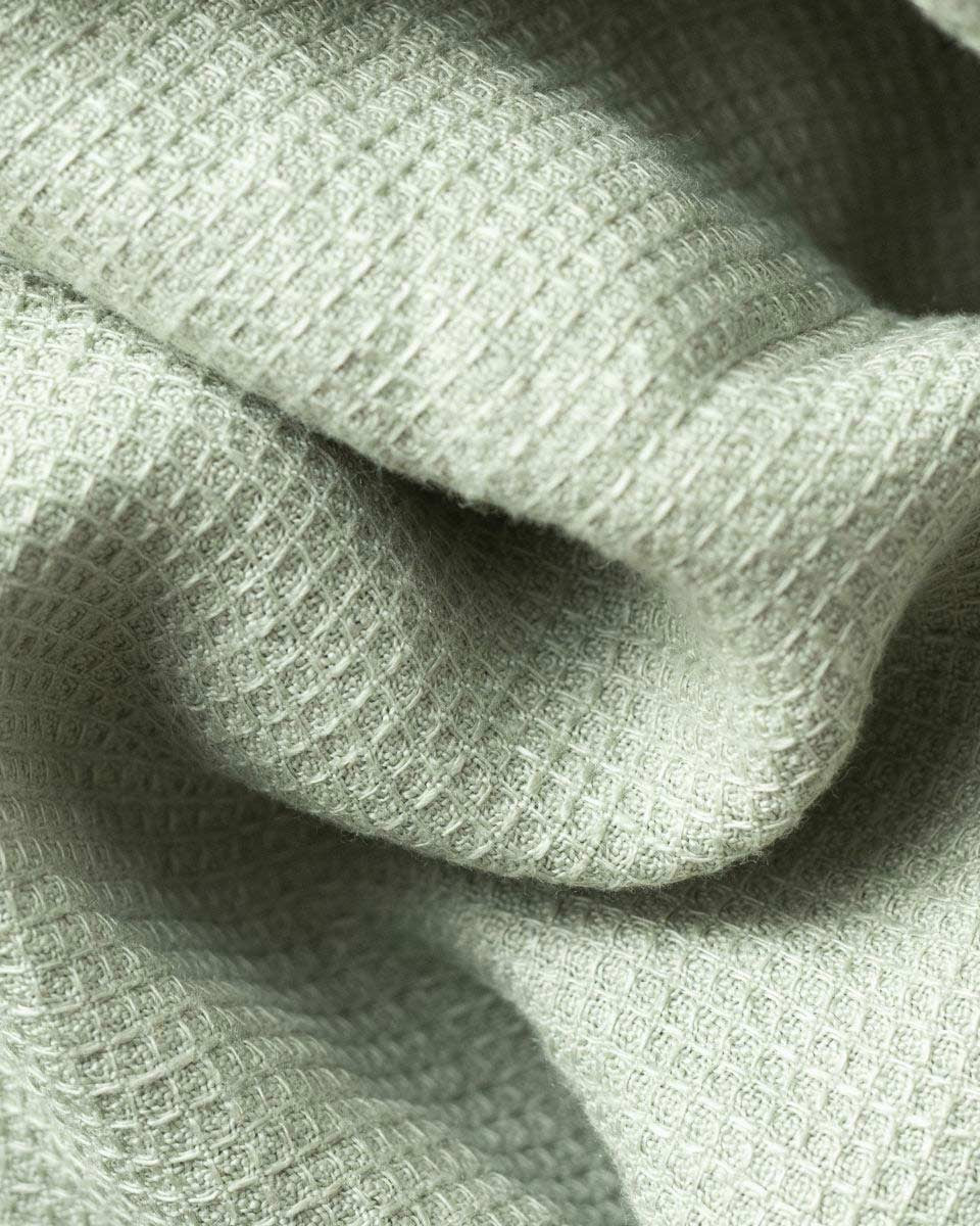 Asciugamani di lino nido ape