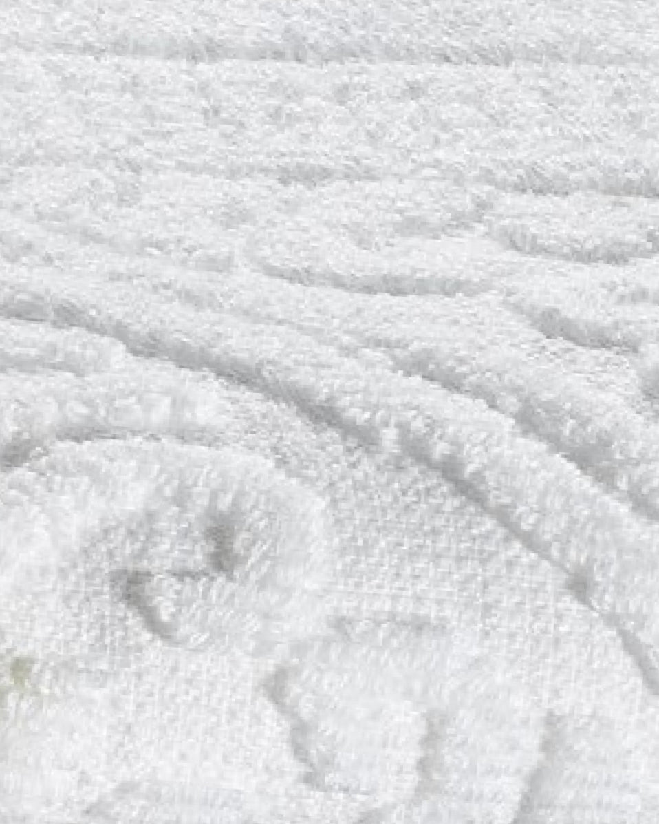 Asciugamano bianco ottico