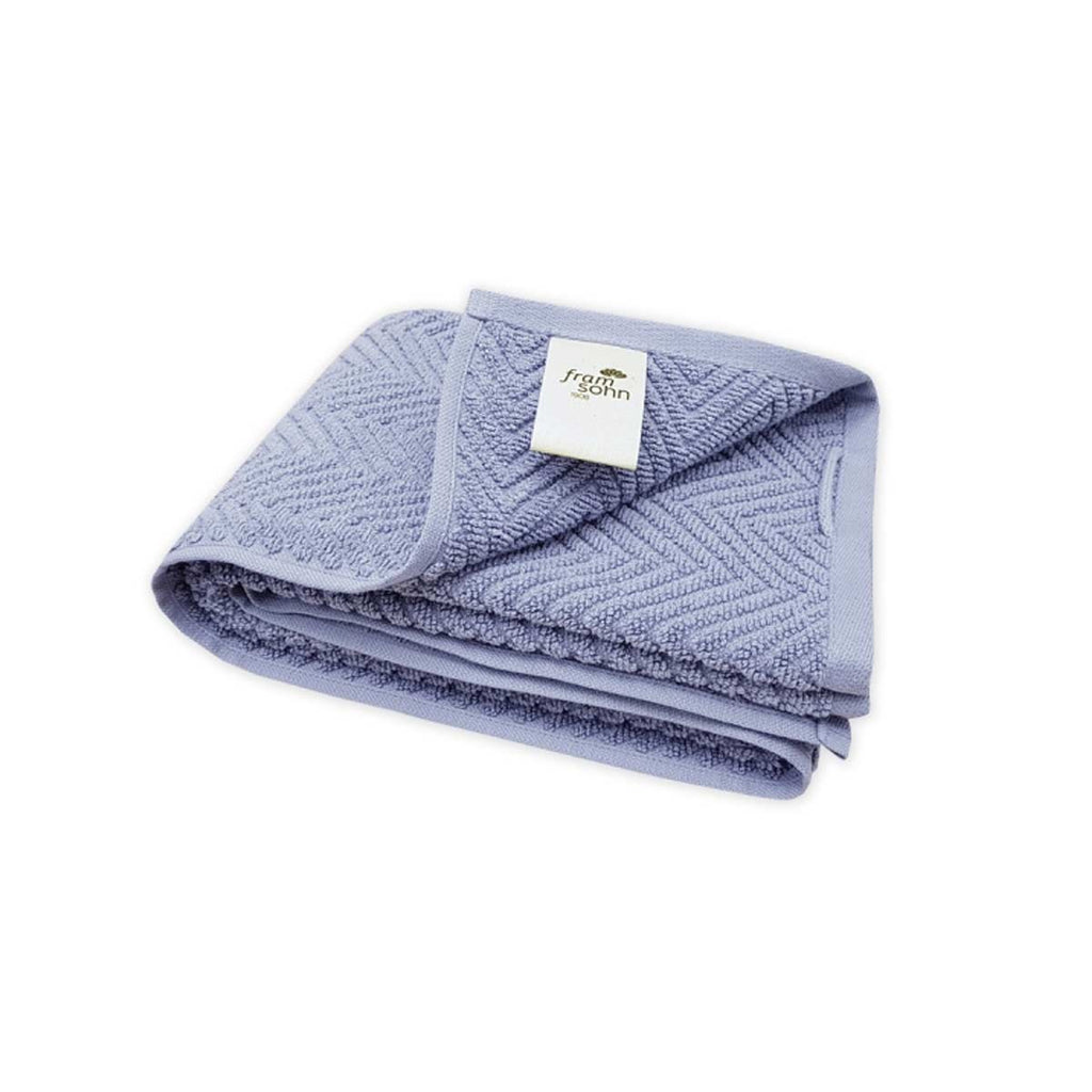 Asciugamano blu viola