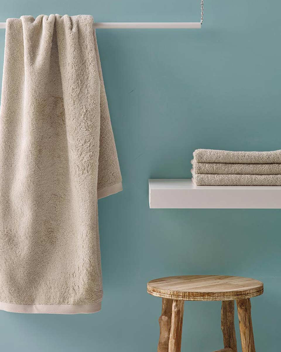 Asciugamano color sabbia