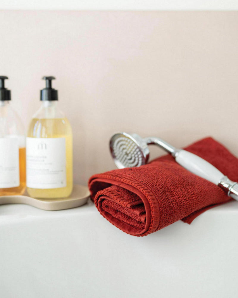 Asciugamano da bagno Bora Geranium 70 X 130