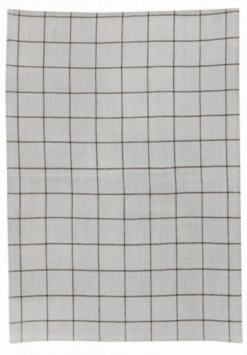 Asciugamano da cucina Metis Kilia Checkes Ecru 50 X 70