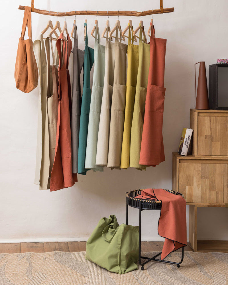 Asciugamano da tè riciclato Isae Tomette 50 X 70