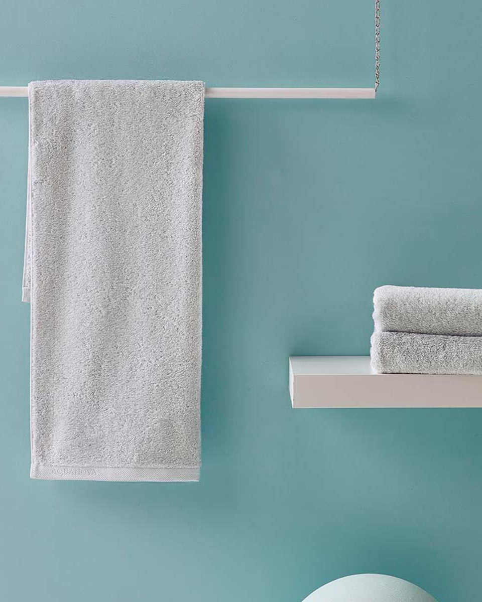 Asciugamano grigio chiaro London Aquanova
