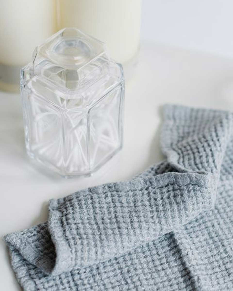 Asciugamano grigio Linen Tales