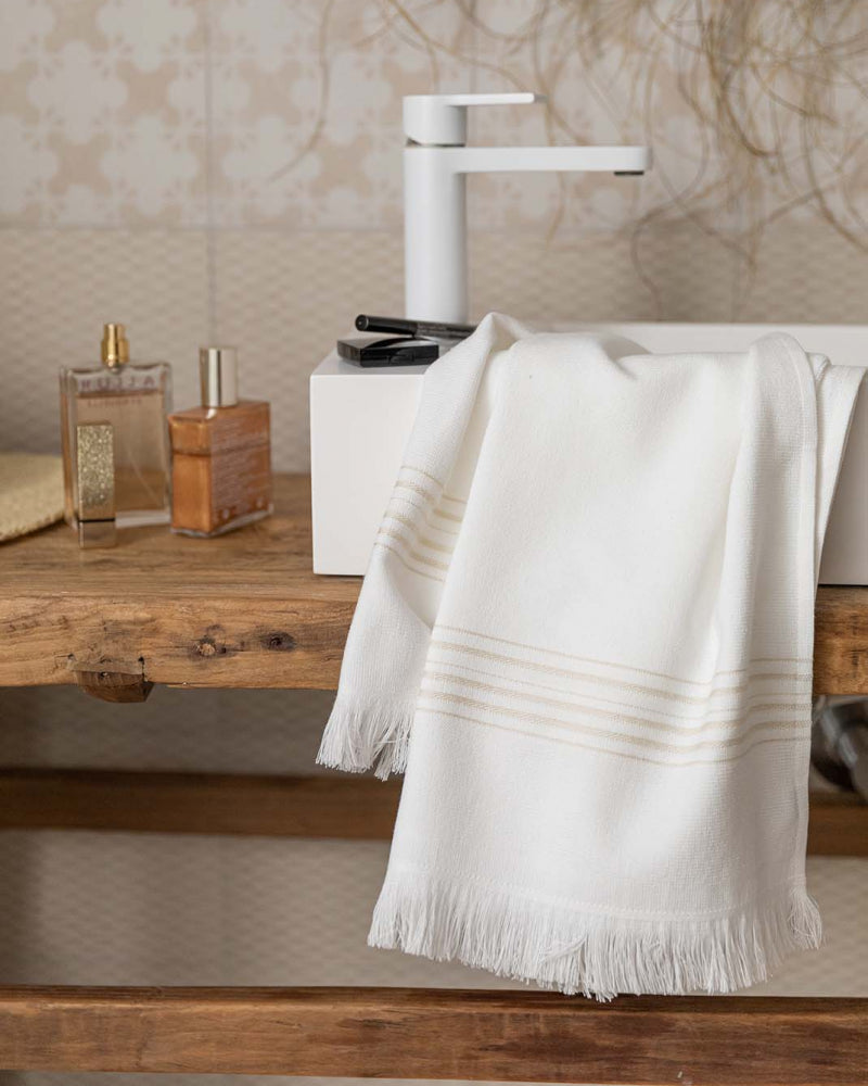 Asciugamano Hammam Cancun Neige 90 X 180