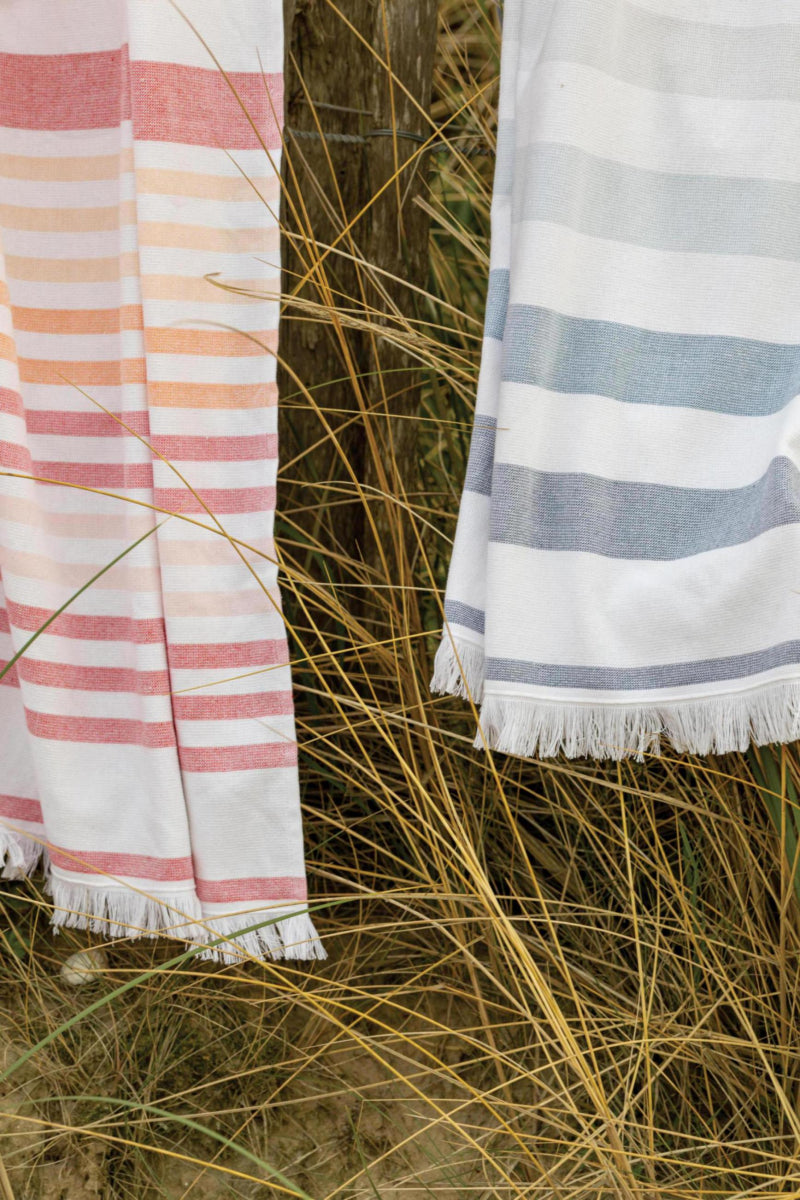 Asciugamano Hammam riciclato Samoa Marine 100 X 200