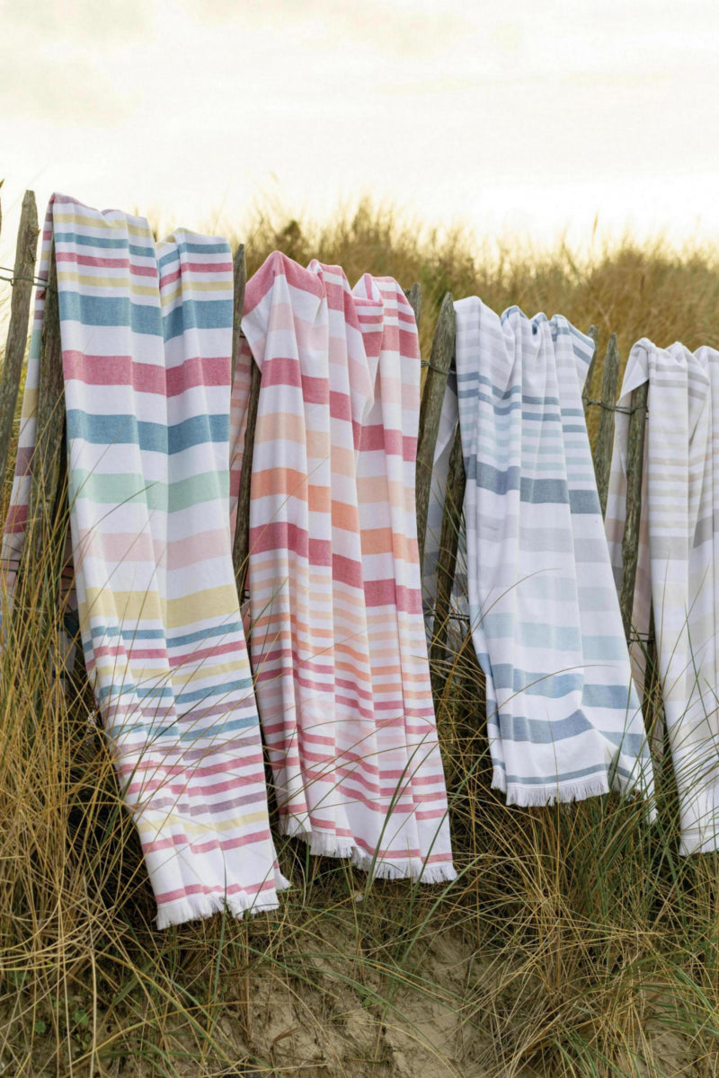 Asciugamano Hammam riciclato Samoa Marine 100 X 200