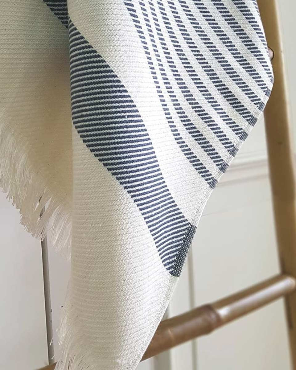 Asciugamano hammam da utilizzare anche come telo mare