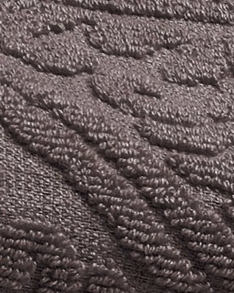 Asciugamano marrone jacquard