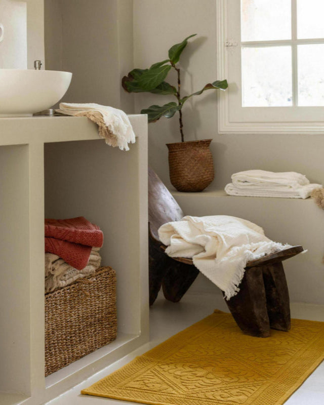 Asciugamano ospite Zoe Neige 30 X 50