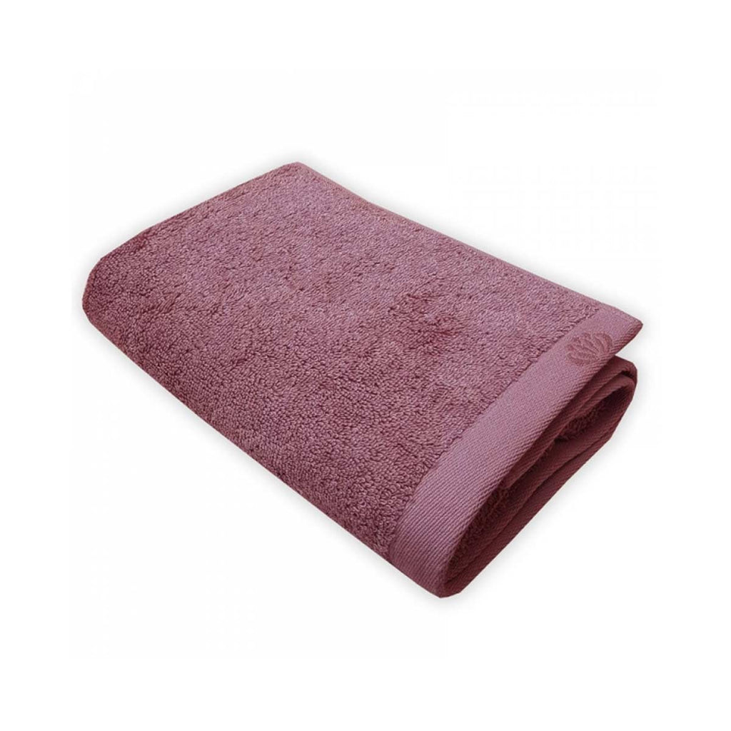Asciugamano rosa malva