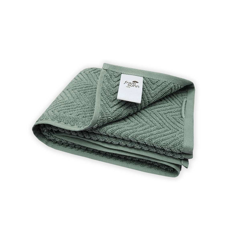 Asciugamano verde pino