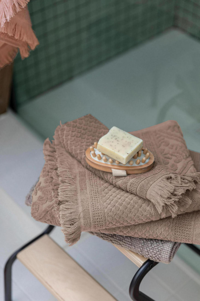 Asciugamano Zoe Camoscio 50 X 100