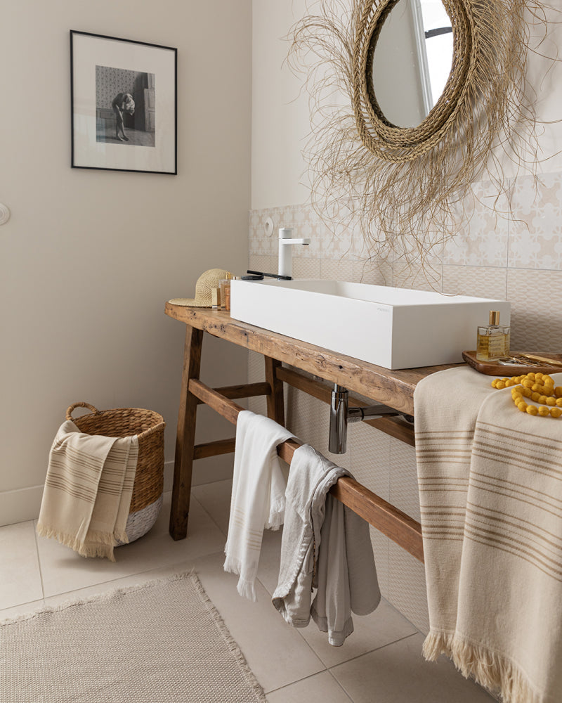 Bath Mat Stonewashed Elly Lin 54 X 64