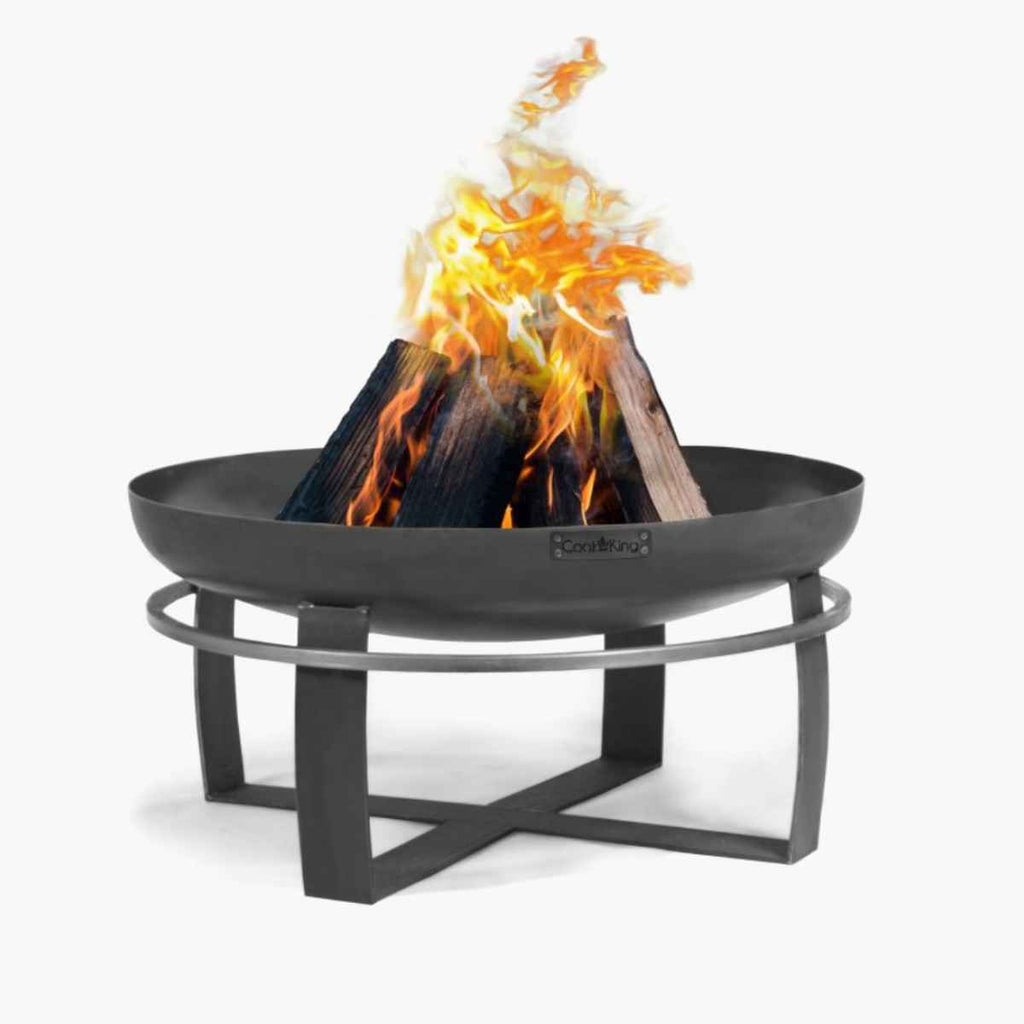 Braciere in acciaio nero naturale Cook King