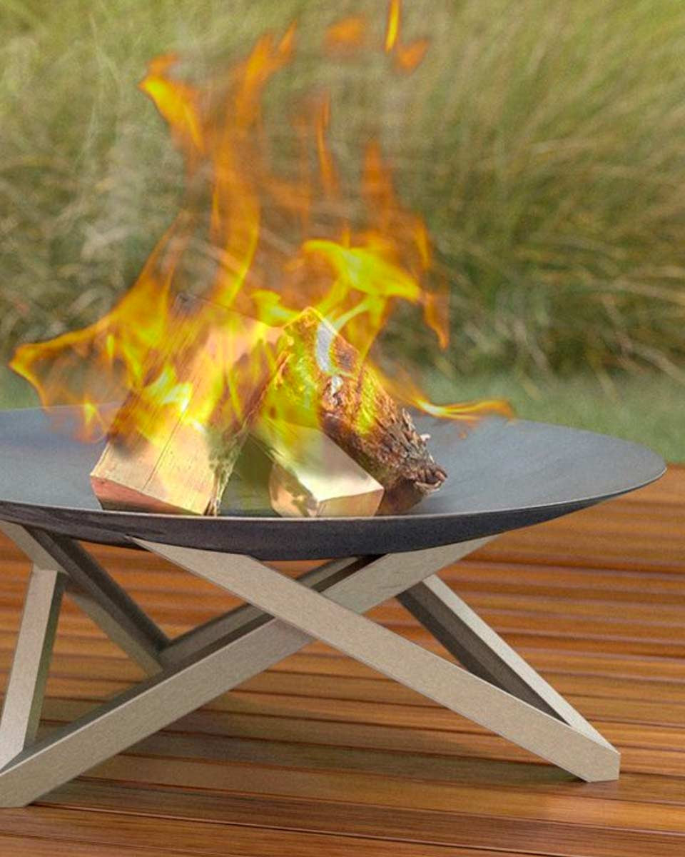 Braciere di design Futura by Arpe Studio