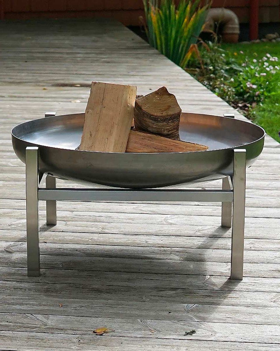 Crate braciere in acciaio