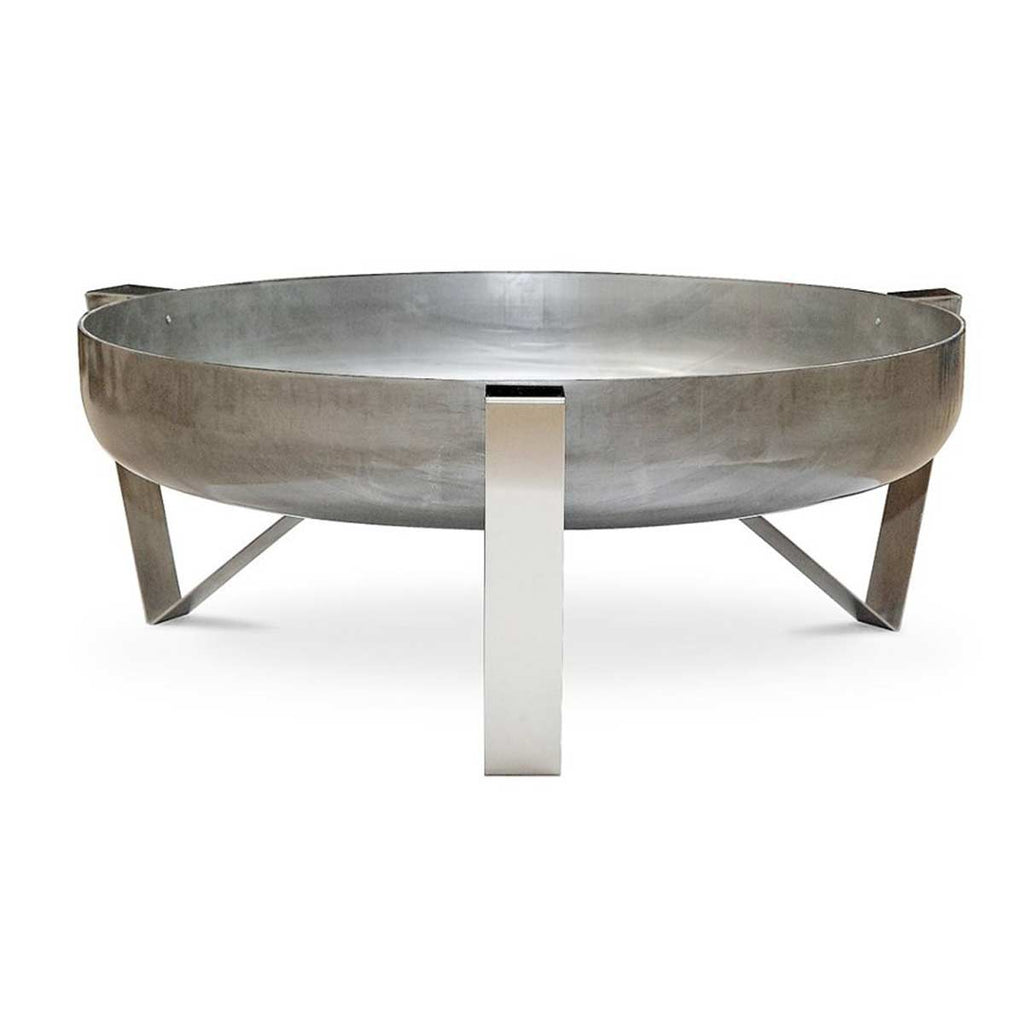 Braciere da giardino realizzato in acciaio inox