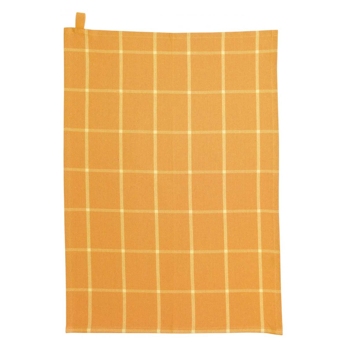 Canovacci da cucina gialli a quadri