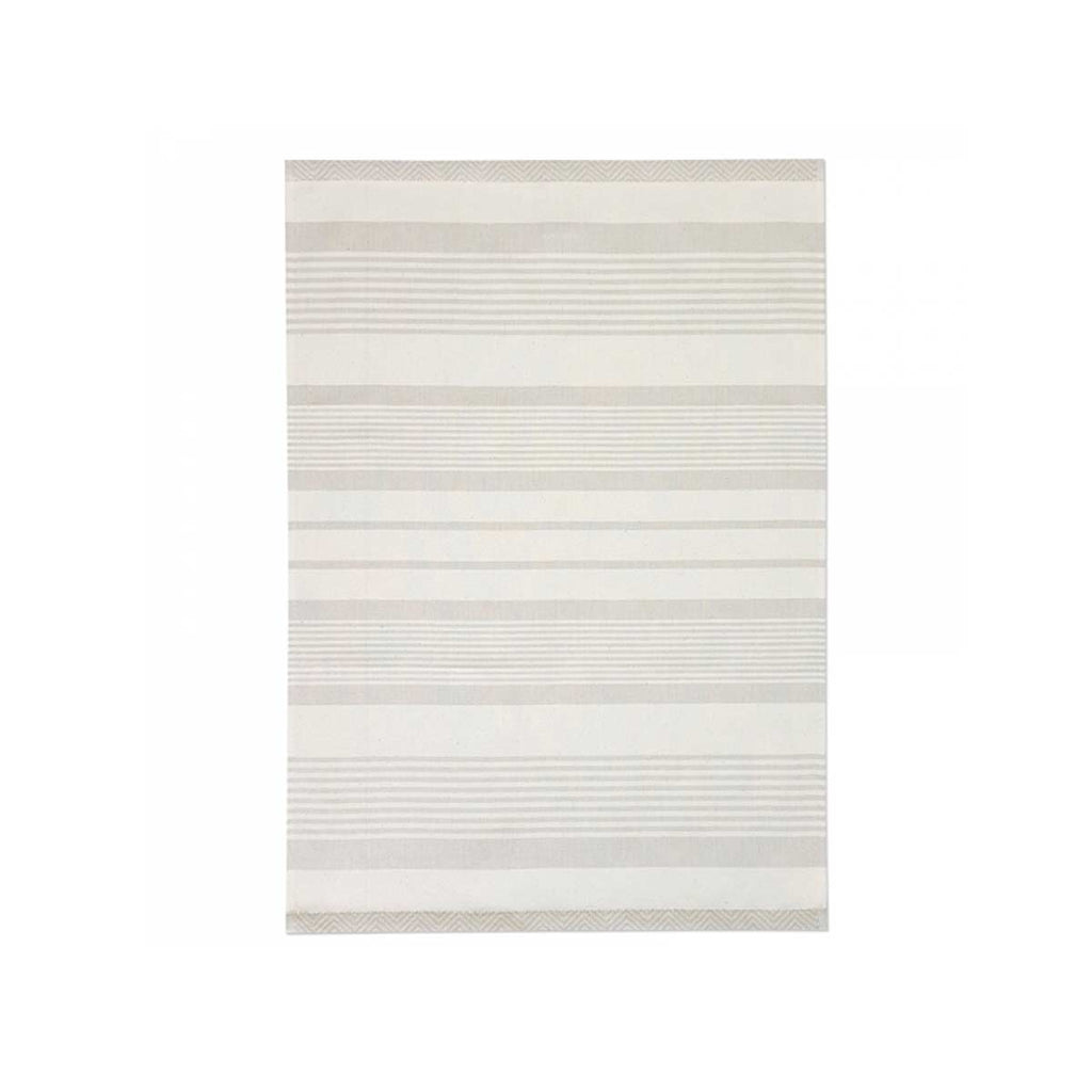 Canovaccio a righe beige