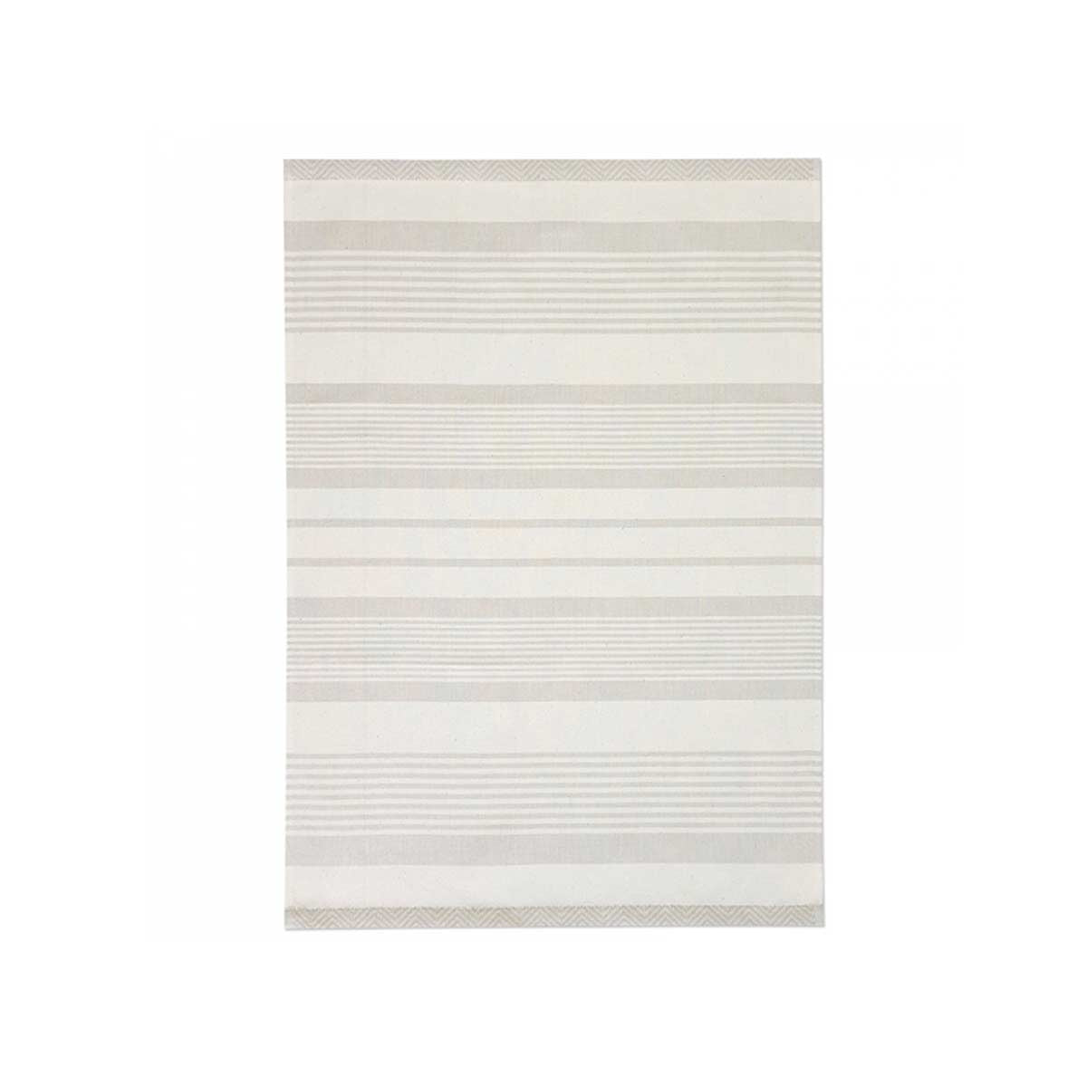 Canovaccio a righe beige