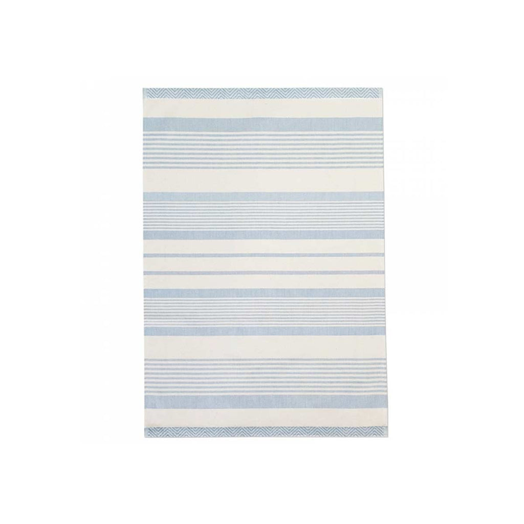 Canovaccio azzurro a righe