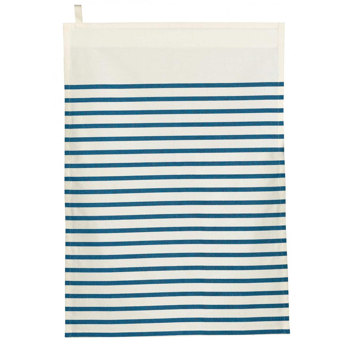 Canovaccio in cotone a righe blu