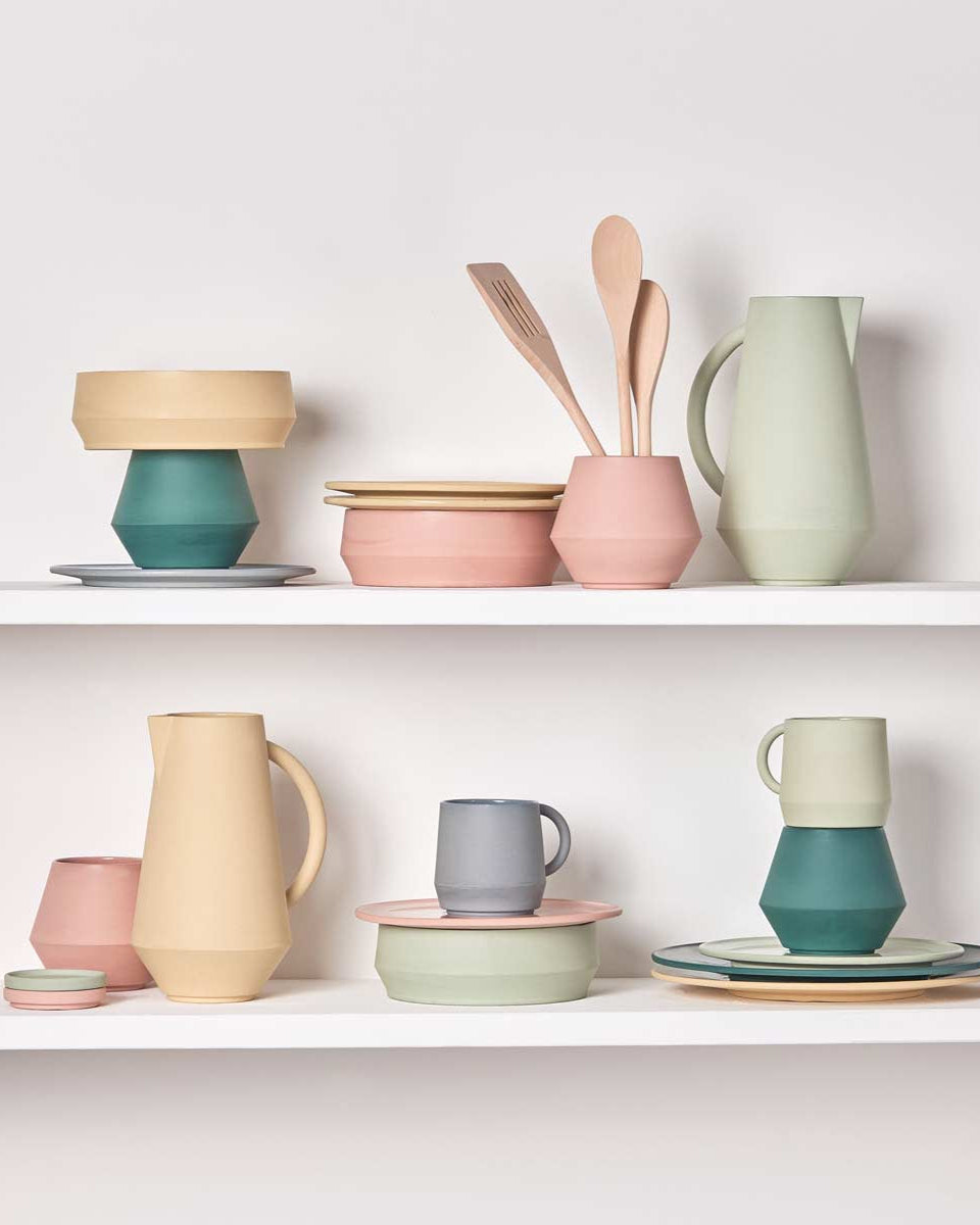 Caraffa tinta pastello